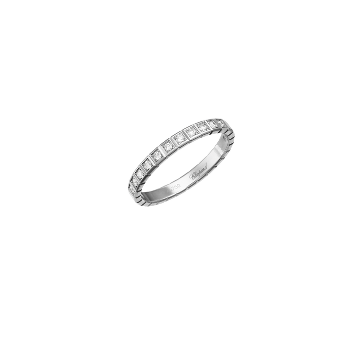 Chopard Ice Cube Ring aus 18Karat Weißgold und 11 Brillanten