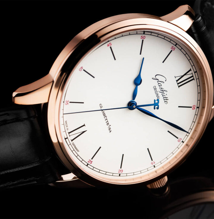 Herrenuhr von Glashütte Original 40 mm Durchmesser