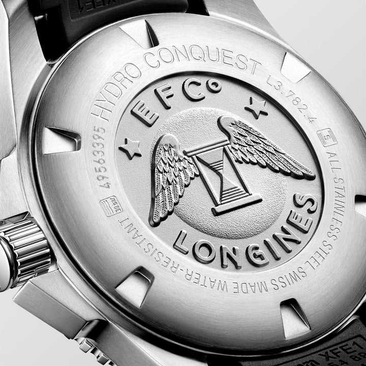 Longines Hydroconquest L3.780.4.56.9, Edelstahl Gehäuse und Taucheruhr