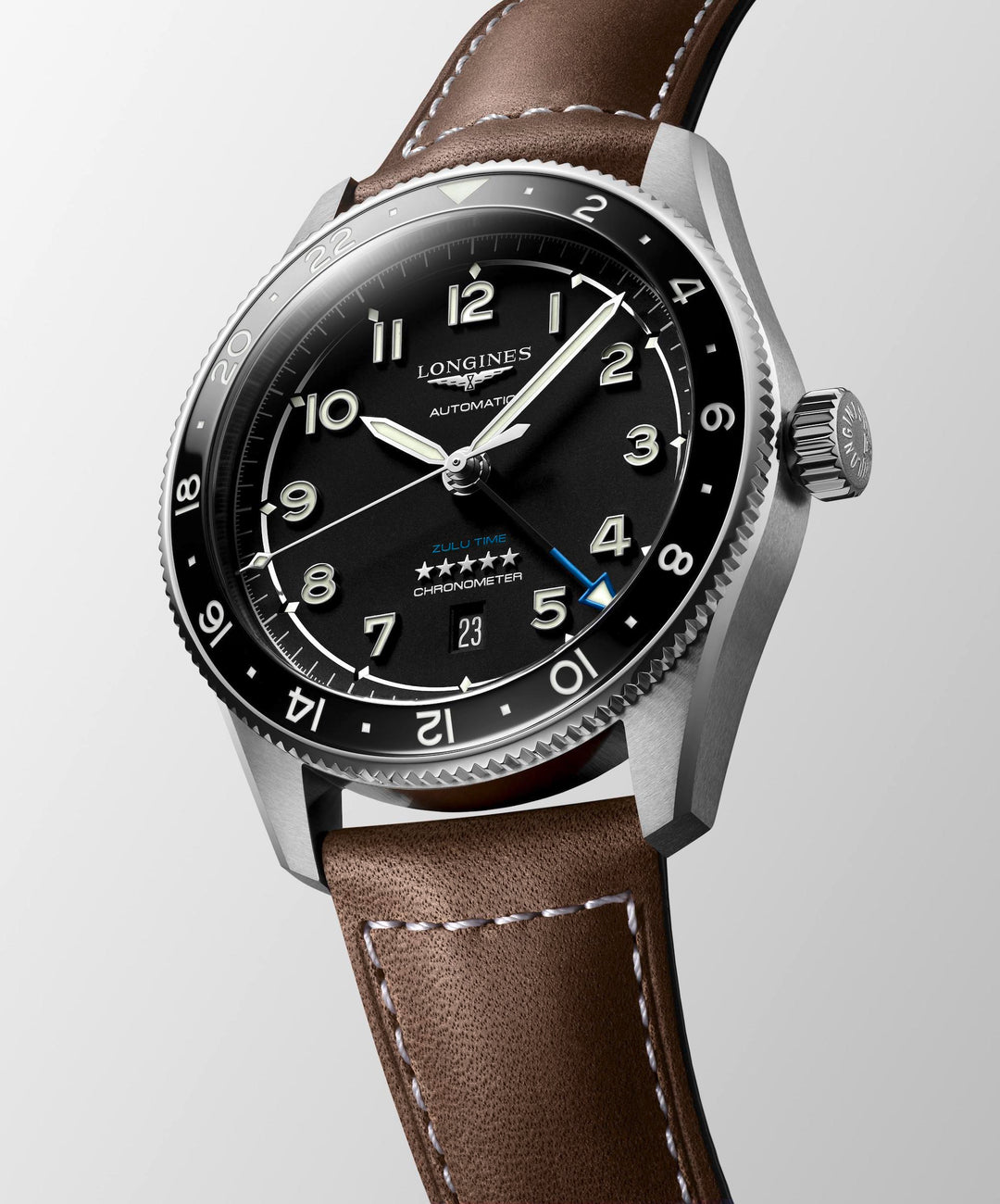 Longines Spirit Zulu-Time mit der Referenz L3.812.4.53.2