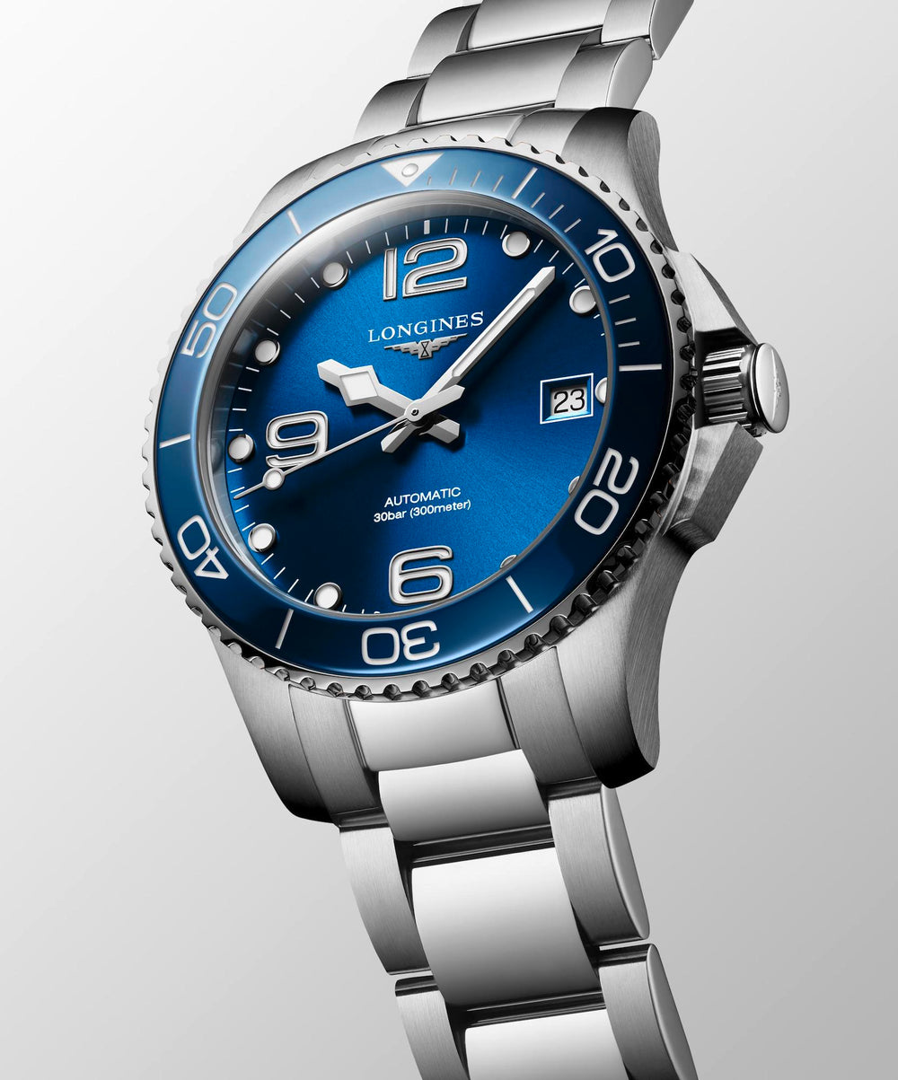 Longines Hydroconquest (L3.780.4.96.6) Unisex Uhr in blau