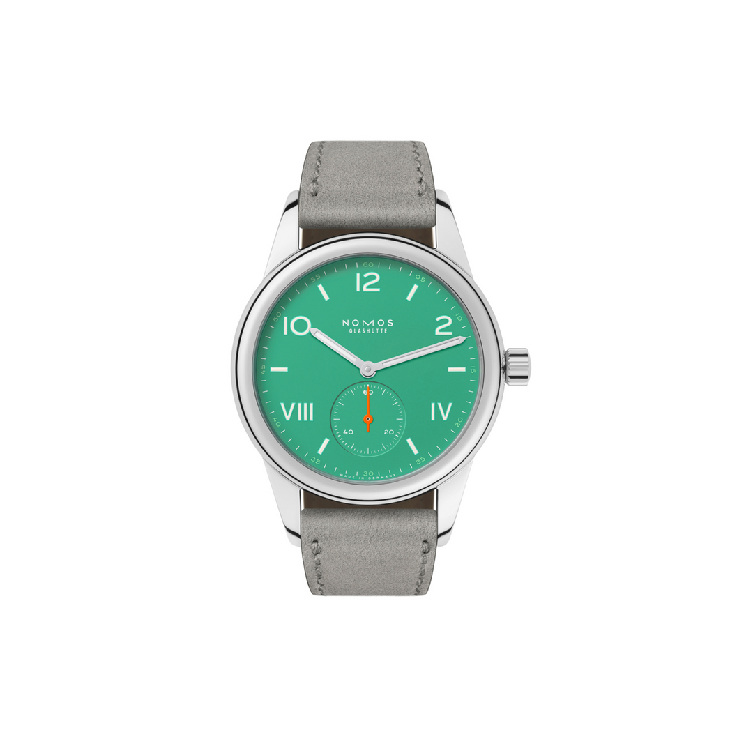 NOMOS Glashütte - Club Campus Electric Green mit der Referenz 715 36 mm