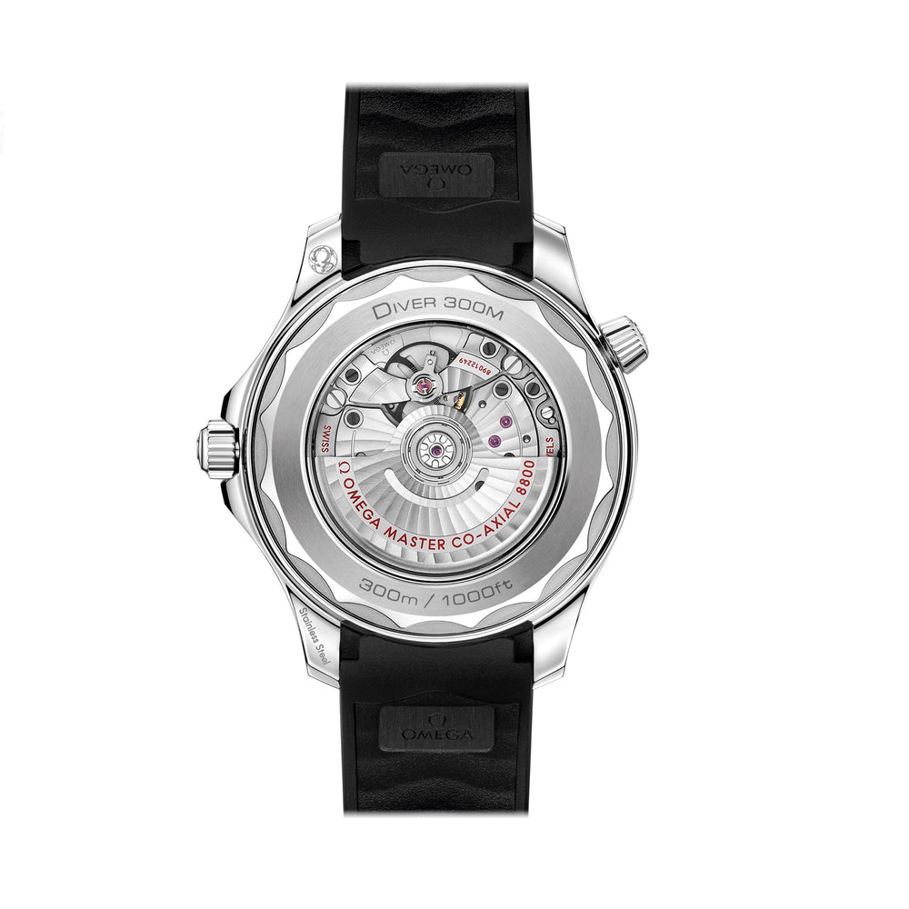 OMEGA Seamaster mit Kautschukband