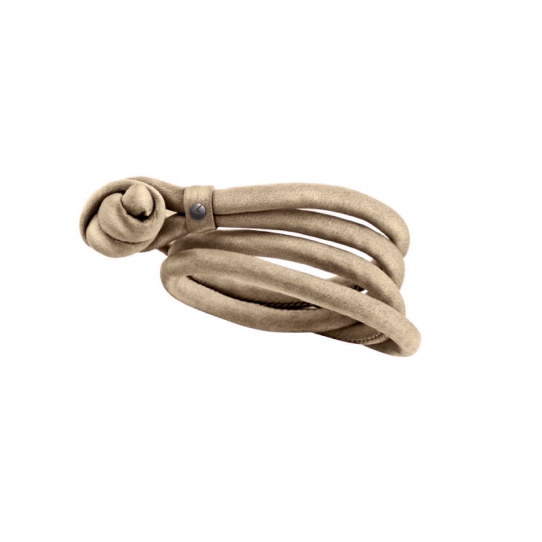 Ole Lynggaard Seidenband in Champagner Gold