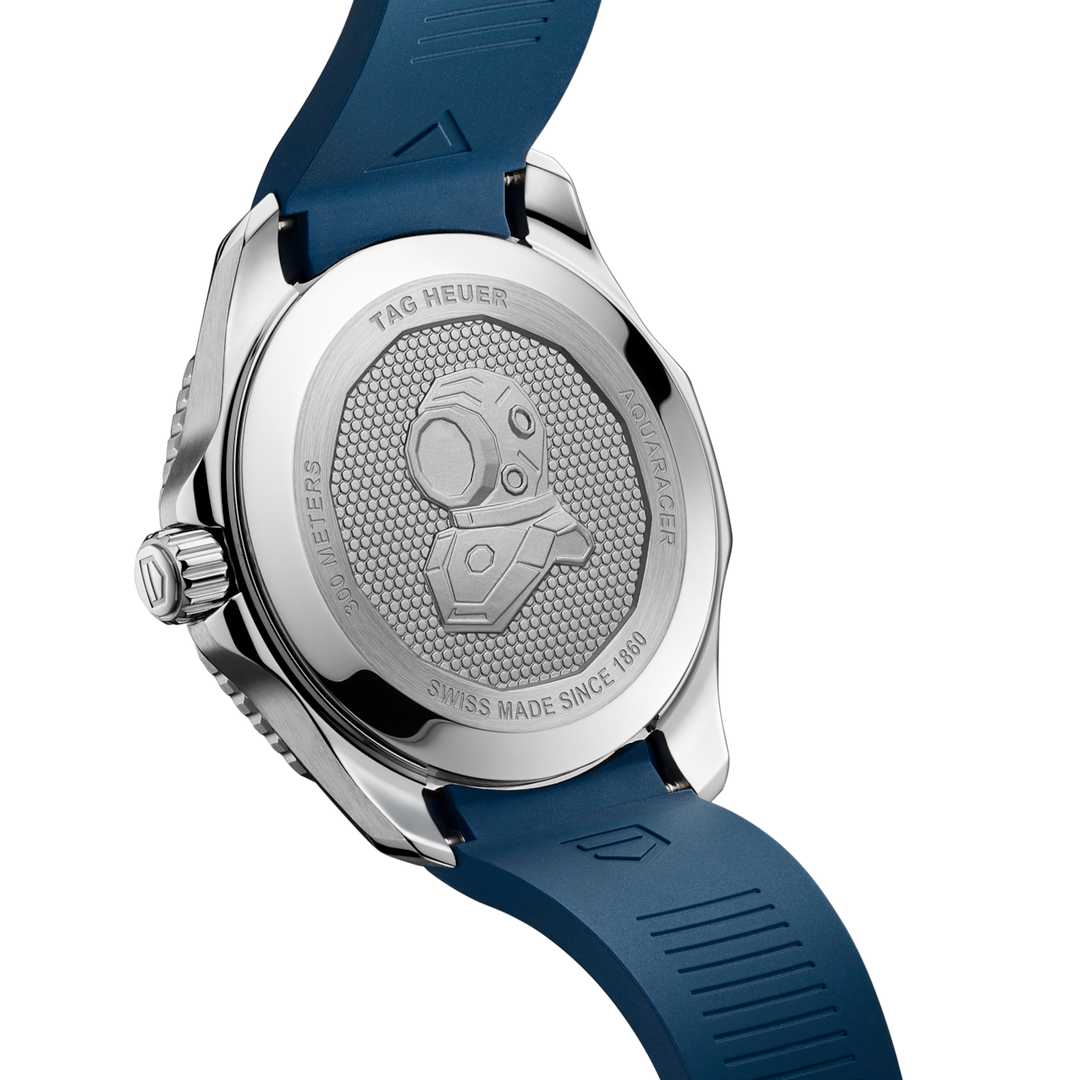 TAG Heuer Aquaracer Edelstahl Gehäuseboden