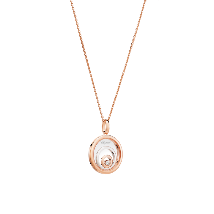 Chopard Happy Spirit Collier 798231-9001 aus Rosé- und Weißgold
