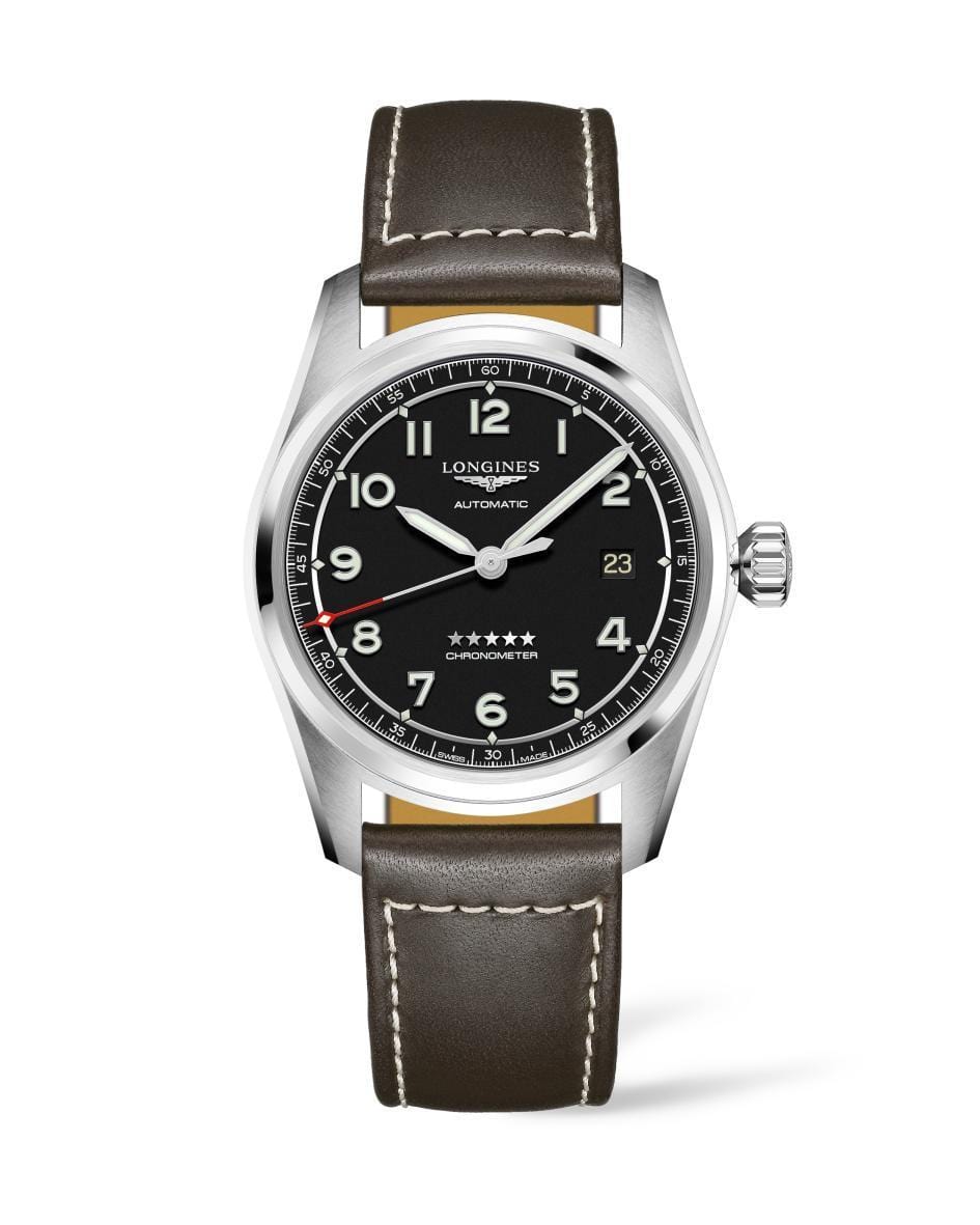 Longines Lederband braun