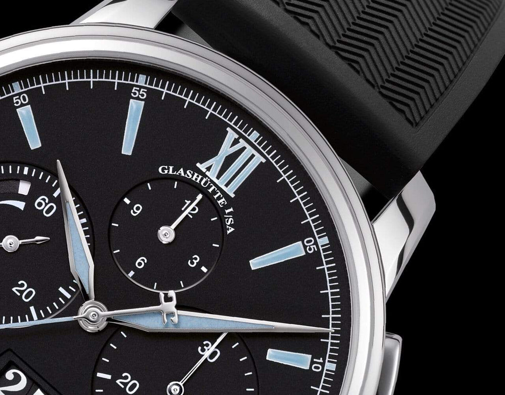 Senator Chronograph Kautschuk