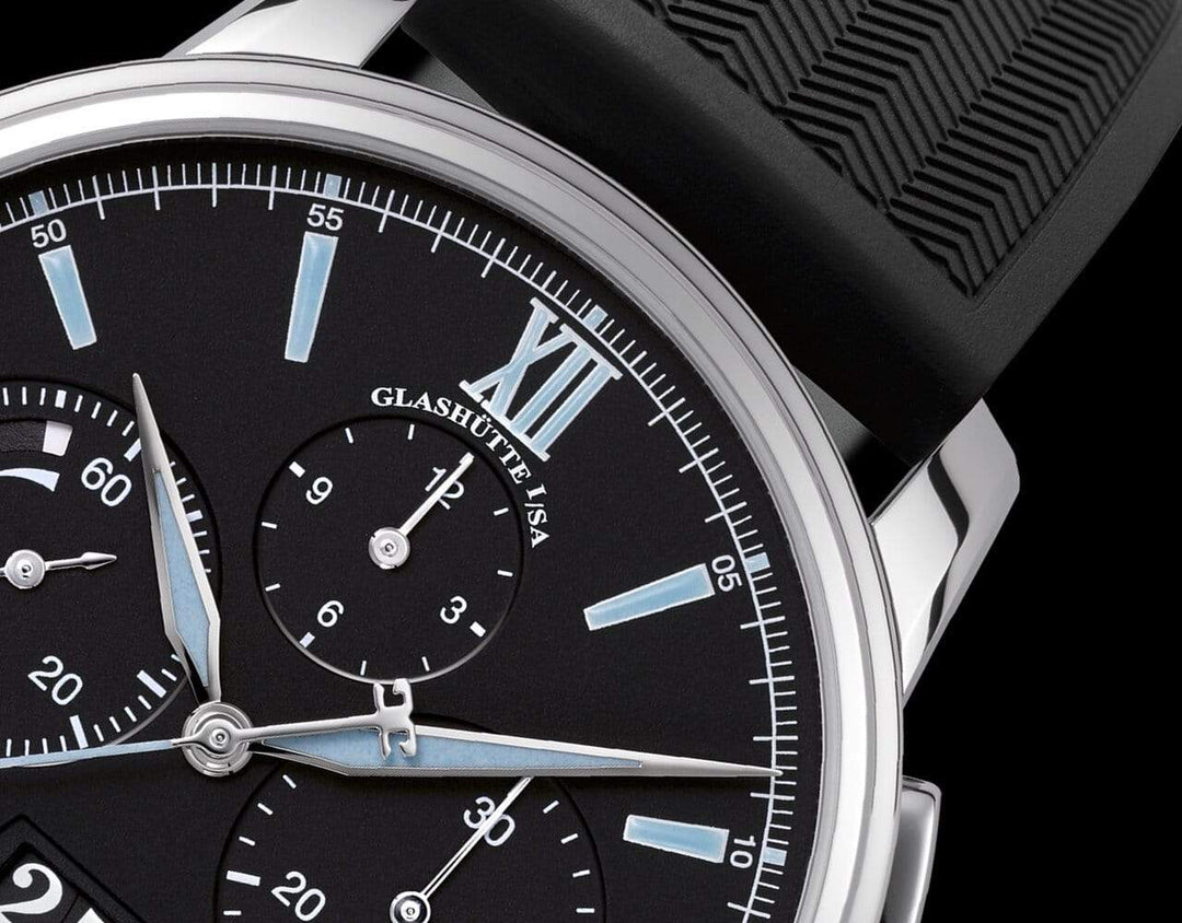 Senator Chronograph Kautschuk