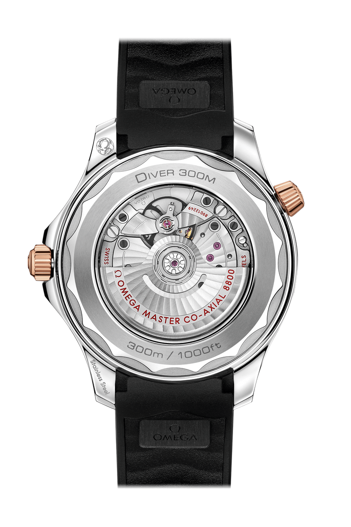 Seamaster mit Kautschukband