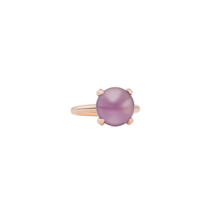 Bron Catch Ring 8RR4782AMC mit Amethyst im Cabochon-Schliff 