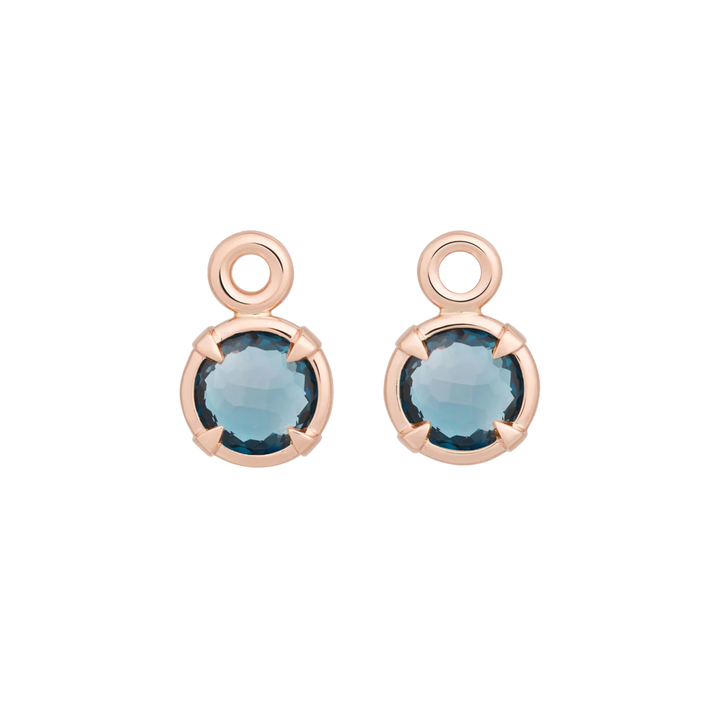 Bron Mira Mira Einhänger  8OR4902TLB aus London Blue Topas , Größe 8mm