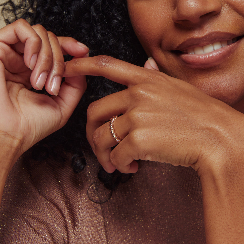 Bron - Stax - Ring - 8RR4629M - Roségold - Damenring