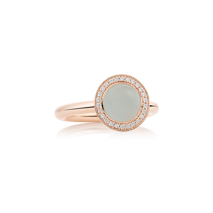 Bron - Sushi Ring – 8RR4932AQCBR – Roségold – Farbstein, Diamanten - Damenring