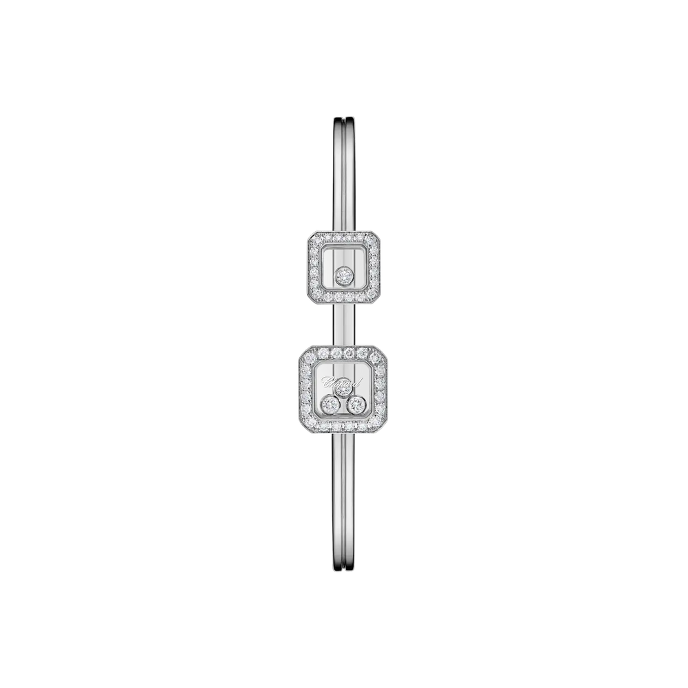 Chopard Armreif Happy Diamons Icons 85A114-1202, Weißgold und Diamanten