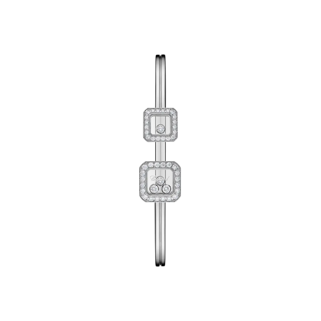 Chopard Armreif Happy Diamons Icons 85A114-1202, Weißgold und Diamanten
