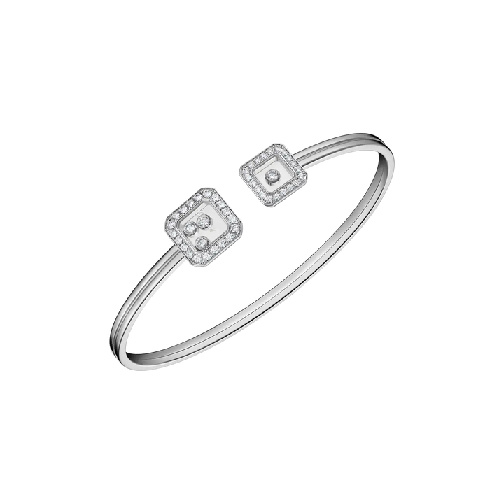 Chopard Armreif Happy Diamons Icons 85A114-1202, Weißgold und Diamanten
