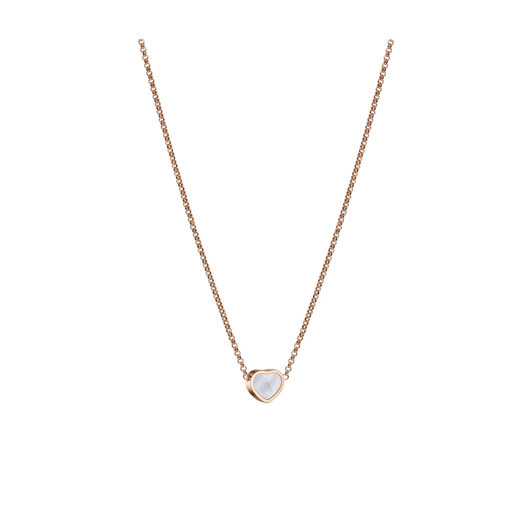 Chopard Collier Happy Hearts 81A086-5301 Roségold mit Perlmutt