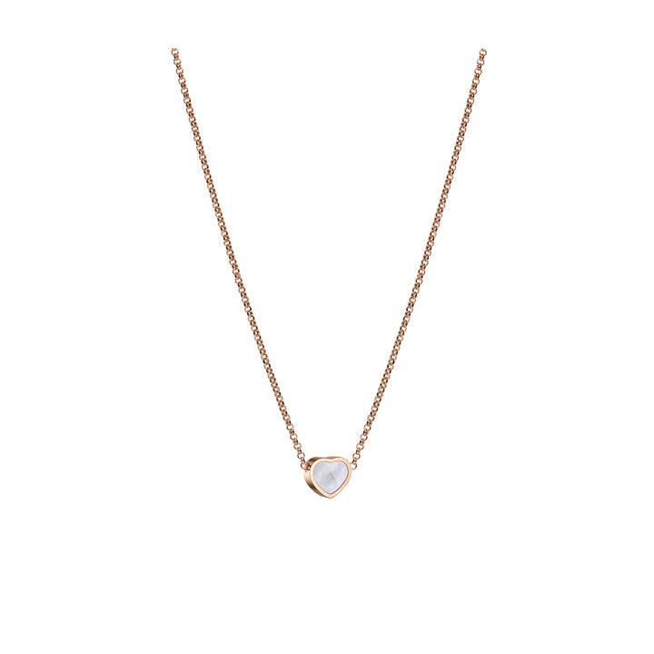 Chopard Collier Happy Hearts 81A086-5301 Roségold mit Perlmutt
