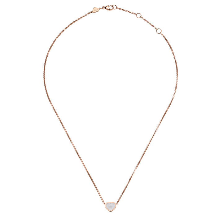 Chopard Collier Happy Hearts 81A086-5301 Roségold mit Perlmutt