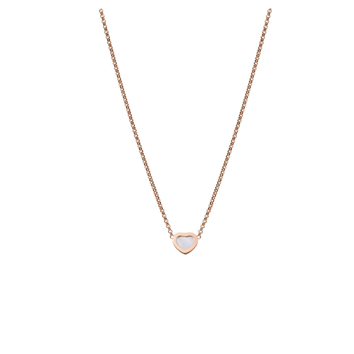 Chopard Collier Happy Hearts 81A086-5301 Roségold mit Perlmutt