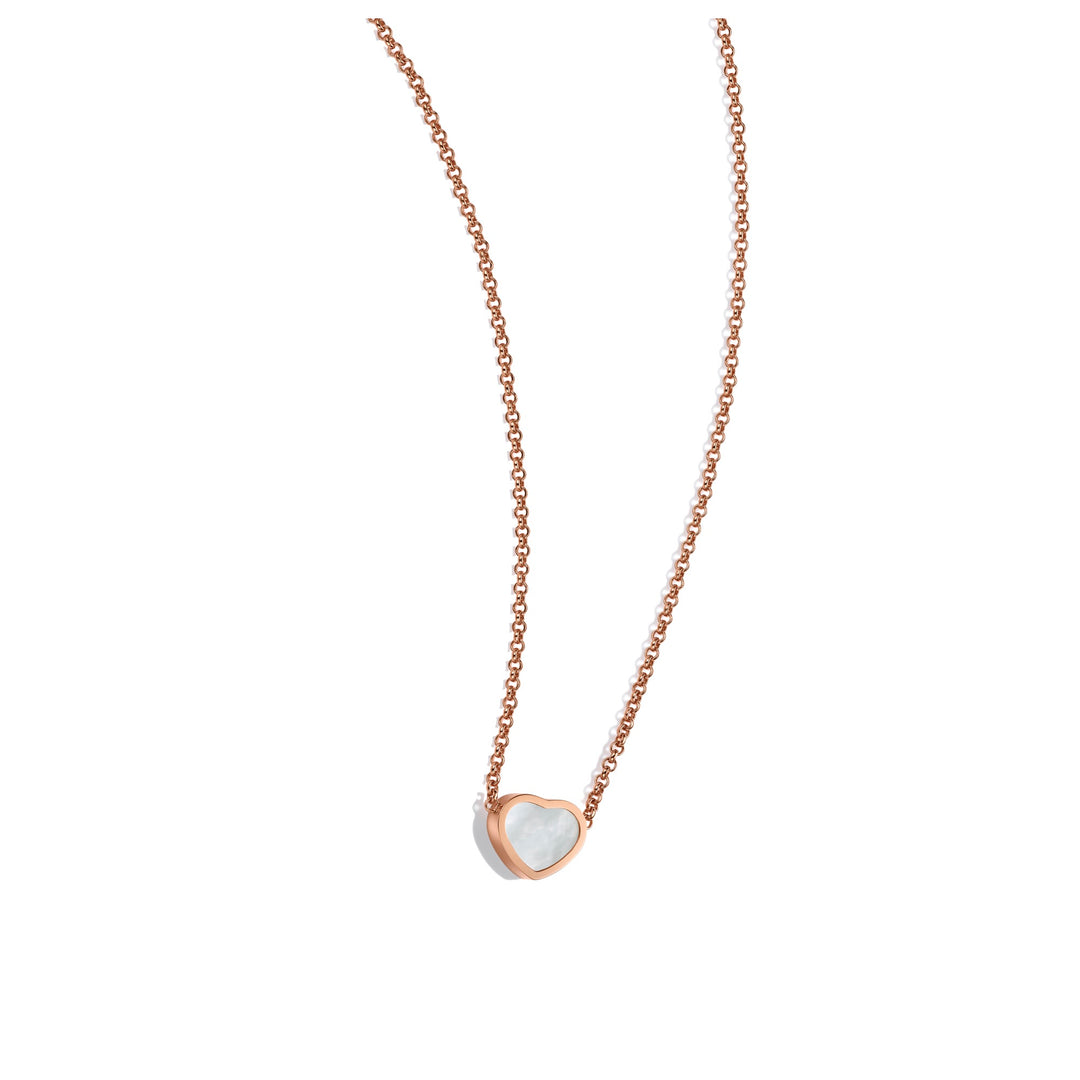 Chopard Collier Happy Hearts 81A086-5301 Roségold mit Perlmutt