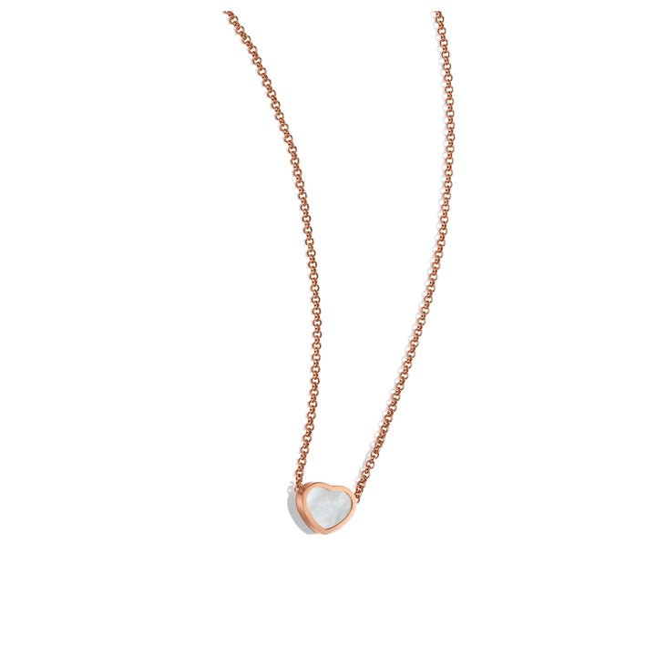 Chopard Collier Happy Hearts 81A086-5301 Roségold mit Perlmutt