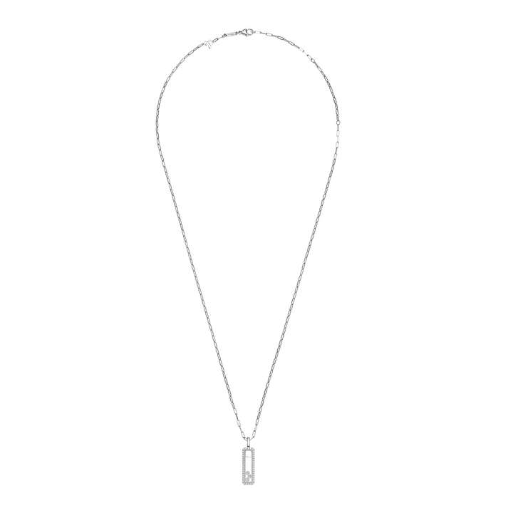Chopard Schmuck - Happy Diamonds Icons Kette – 79A202-1201 – Weißgold und Diamanten – Kette für Damen