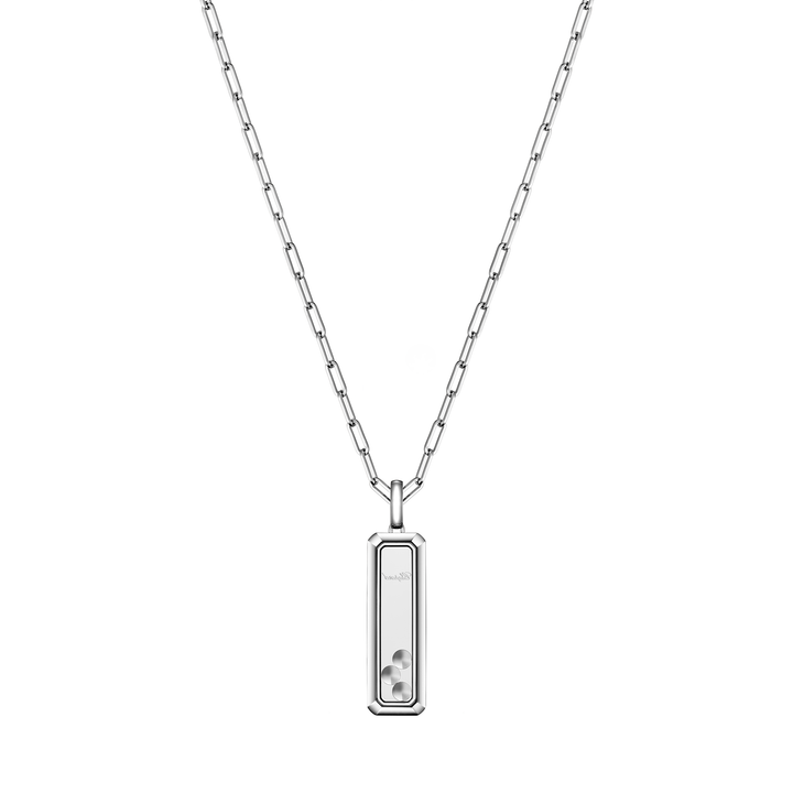 Chopard Schmuck - Happy Diamonds Icons Kette – 79A202-1201 – Weißgold und Diamanten – Kette für Damen in Mönchengladbach kaufen