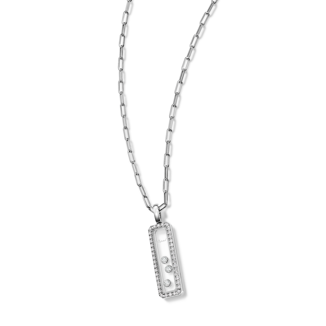Chopard Schmuck - Happy Diamonds Icons Kette – 79A202-1201 – Weißgold und Diamanten – Kette für Damen