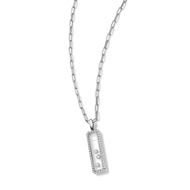Chopard Schmuck - Happy Diamonds Icons Kette – 79A202-1201 – Weißgold und Diamanten – Kette für Damen