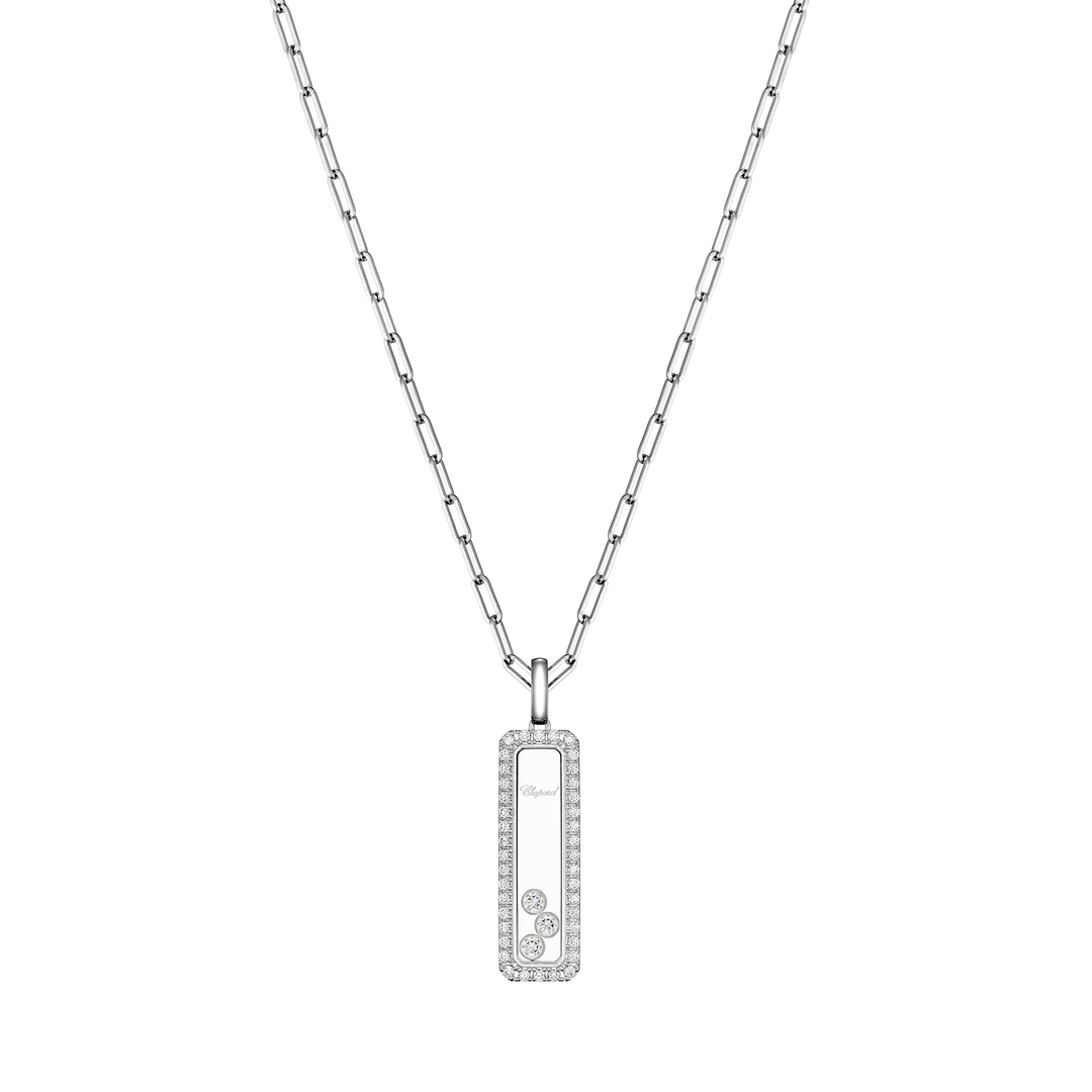 Chopard Schmuck - Happy Diamonds Icons Kette – 79A202-1201 – Weißgold und Diamanten – Kette für Damen