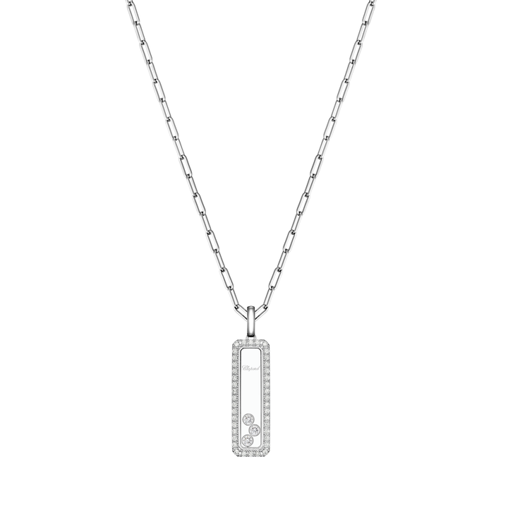 Chopard Schmuck - Happy Diamonds Icons Kette – 79A202-1201 – Weißgold und Diamanten – Kette für Damen