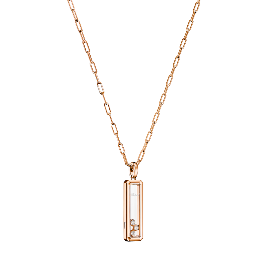 Chopard Schmuck - Happy Diamonds Icons Kette – 79A202-5001 – Roségold und Diamanten – Kette für Damen aus Roségold