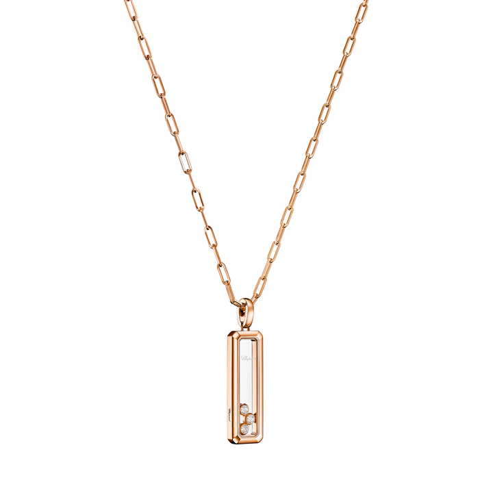 Chopard Schmuck - Happy Diamonds Icons Kette – 79A202-5001 – Roségold und Diamanten – Kette für Damen aus Roségold