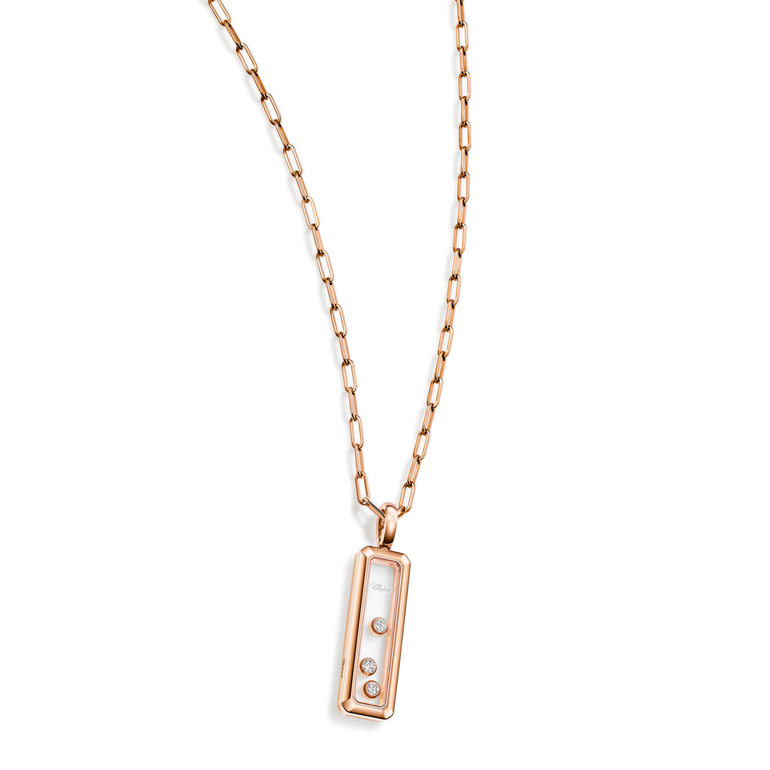 Chopard Schmuck - Happy Diamonds Icons Kette – 79A202-5001 – Roségold und Diamanten – Kette für Damen 