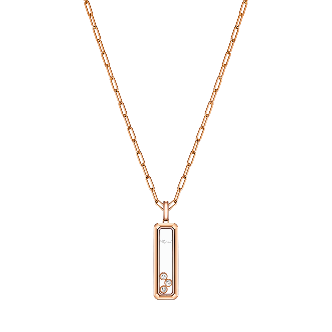 Chopard Schmuck - Happy Diamonds Icons Kette – 79A202-5001 – Roségold und Diamanten – Kette für Damen
