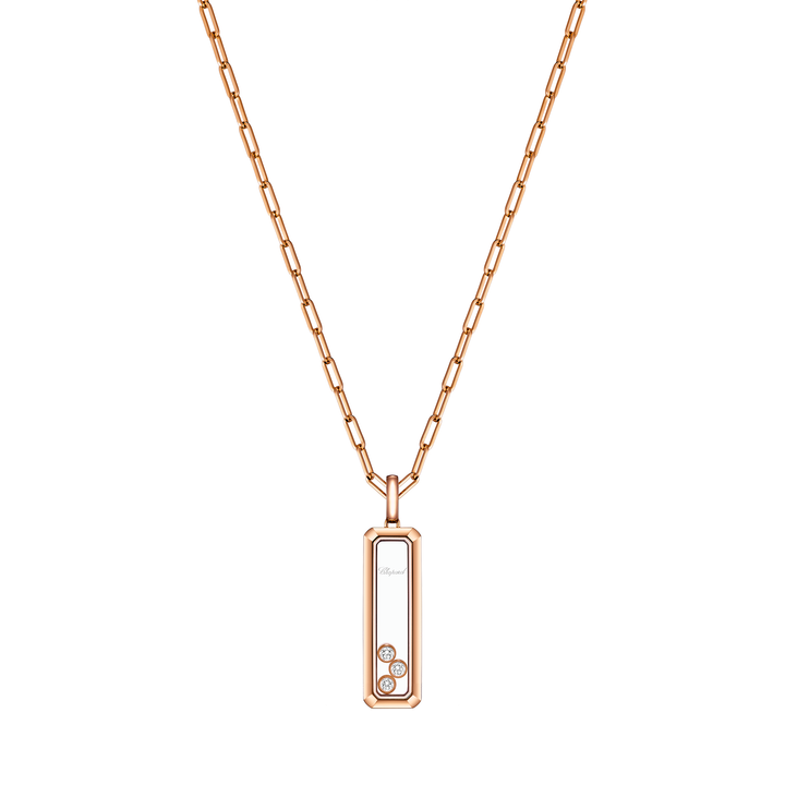 Chopard Schmuck - Happy Diamonds Icons Kette – 79A202-5001 – Roségold und Diamanten – Kette für Damen