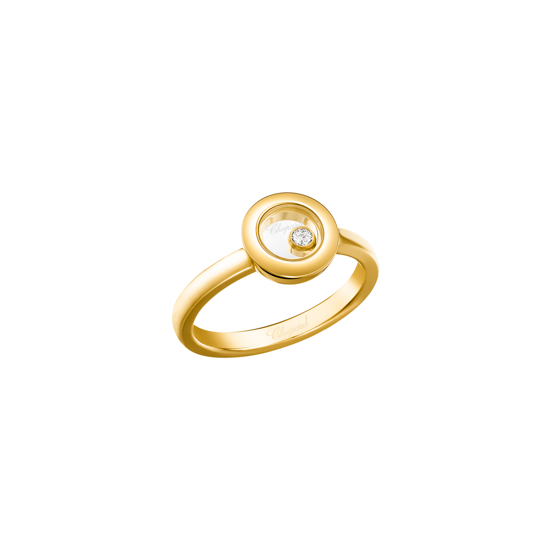 Chopard Schmuck - Happy Diamonds Ring – 82A017-0000 – Gelbgold, Diamanten – Ring für Damen