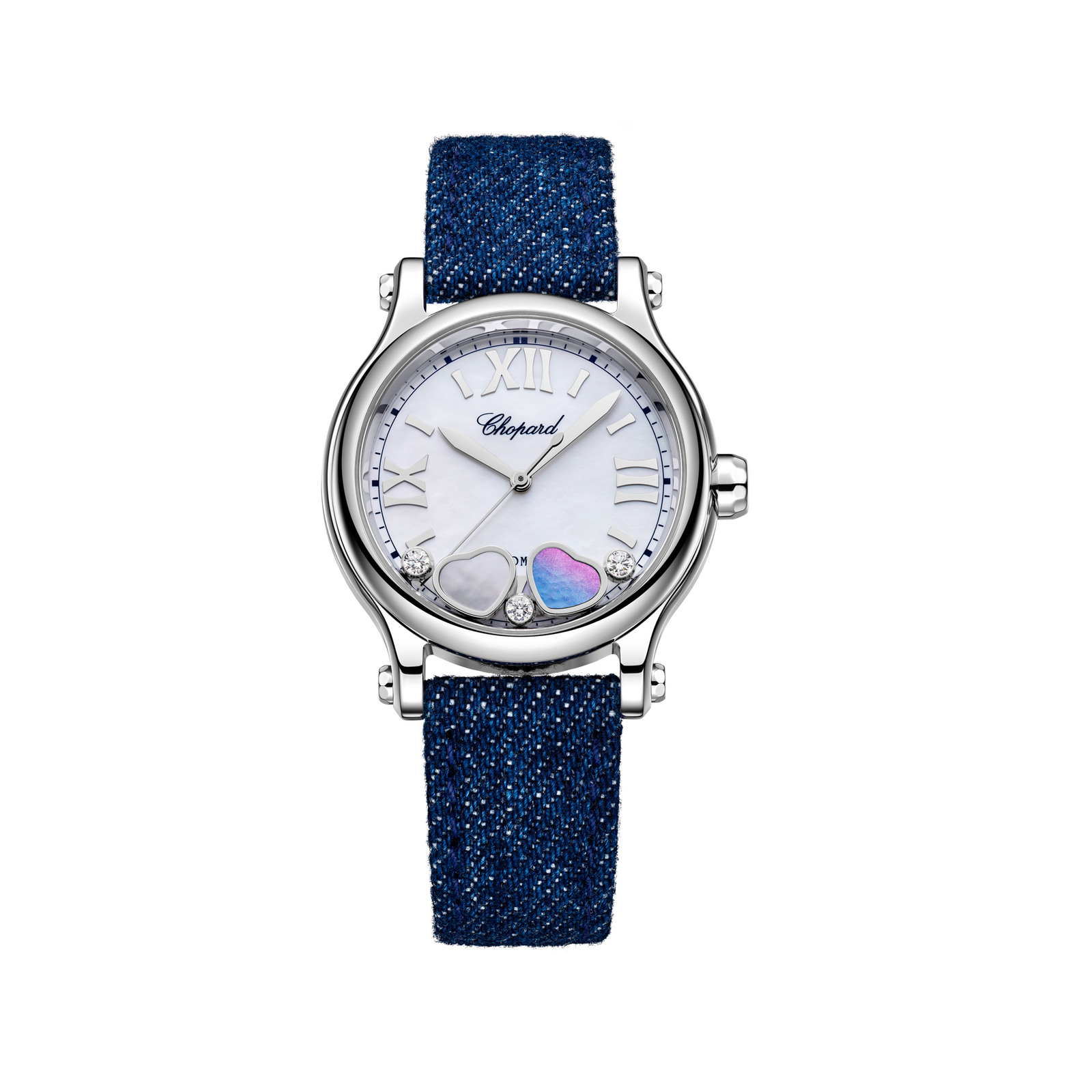 Chopard Happy Sport Happy Hearts - 278608-3012 – Automatikwerk – weiß - 33 mm - Damenuhr
