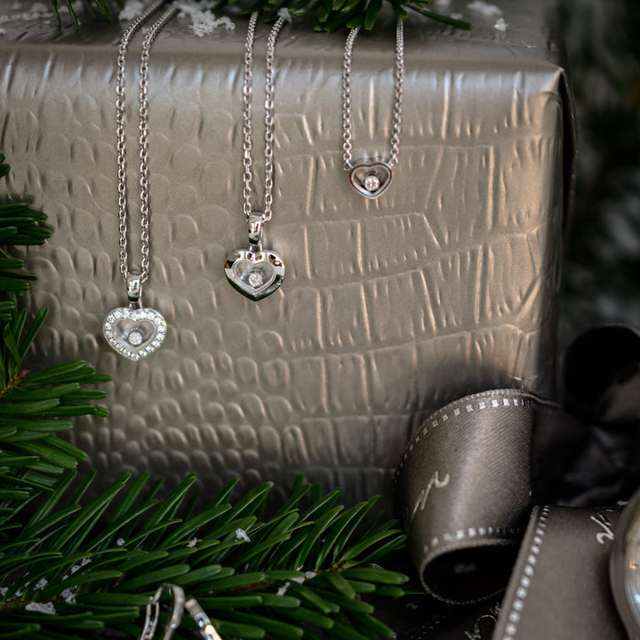 Chopard - Happy Hearts - Collier - 81A086-1001 - Weißgold - Diamant - Halsschmuck