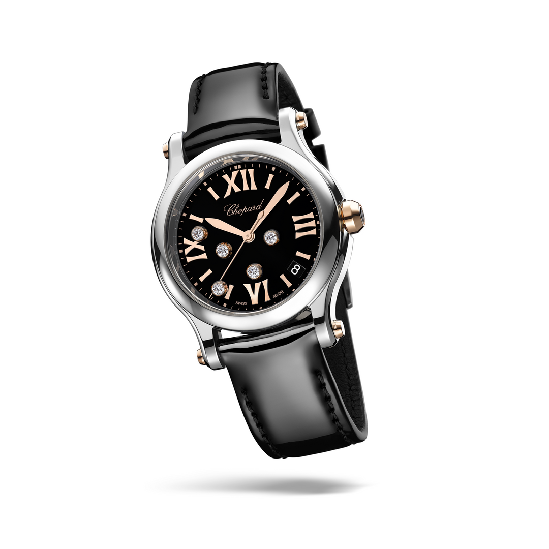 Chopard Happy Sport - 278582-6014 – Quarzwerk – schwarz - 36 mm - Damenuhr in Mönchengladbach kaufen