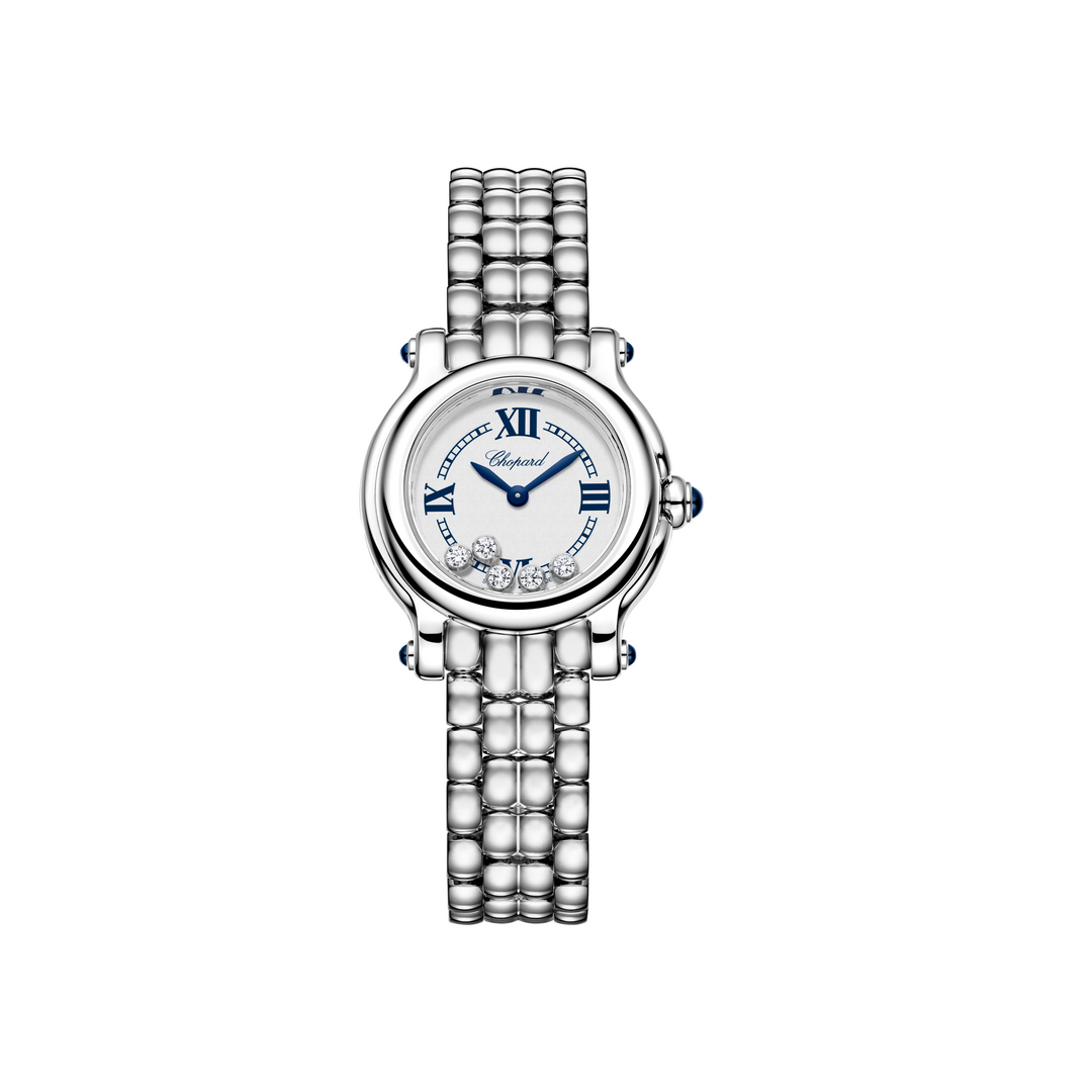 Chopard - Happy Sport The First - 278633-3001 – Quarzwerk – weiß - 26 mm - Damenuhr