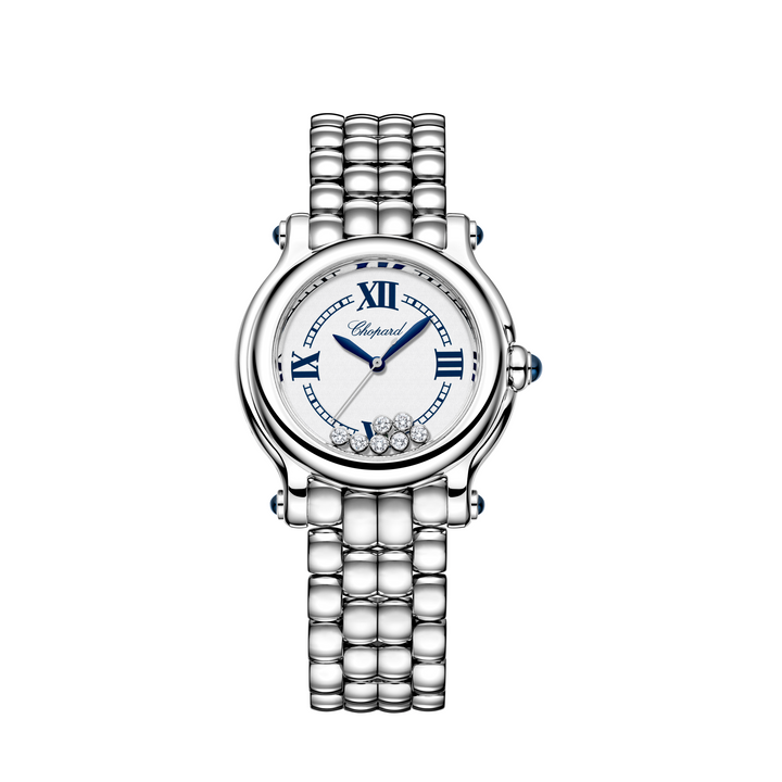 Chopard - Happy Sport The First - 278640-3001 – Quarzwerk – weiß - 33 mm - Damenuhr