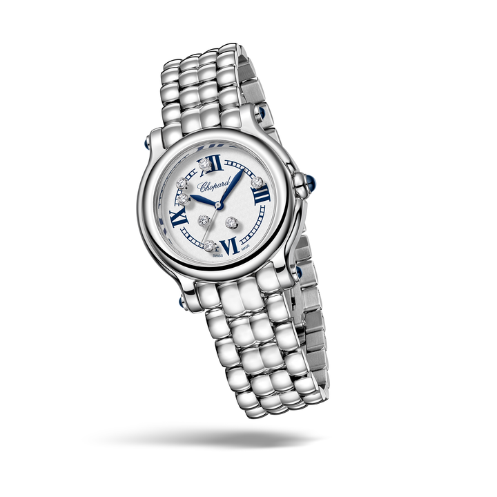 Chopard - Happy Sport The First - 278640-3001 – Quarzwerk – weiß - 33 mm - Damenuhr bei Juwelier Krebber