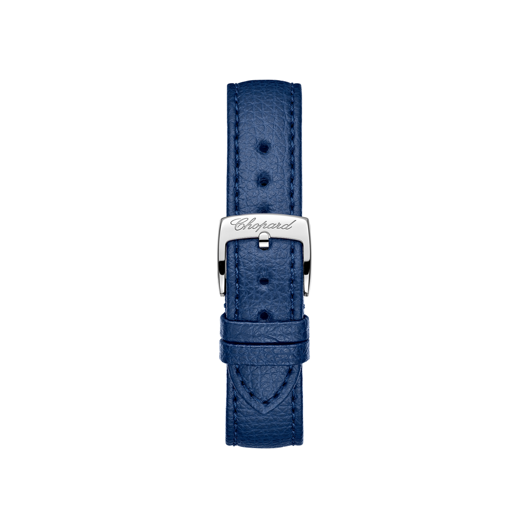 Chopard - Happy Sport The First - 278640-4002 – Quarzwerk – weiß, blau - 33 mm - Damenuhr