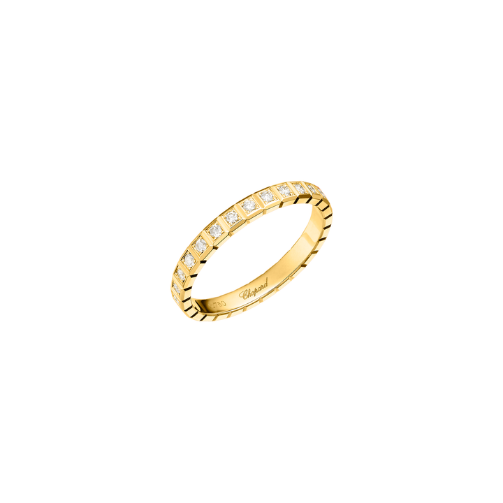 Chopard - Ring - Ice Cube - 827702-0289 - Gelbgold und Diamanten - Damenring