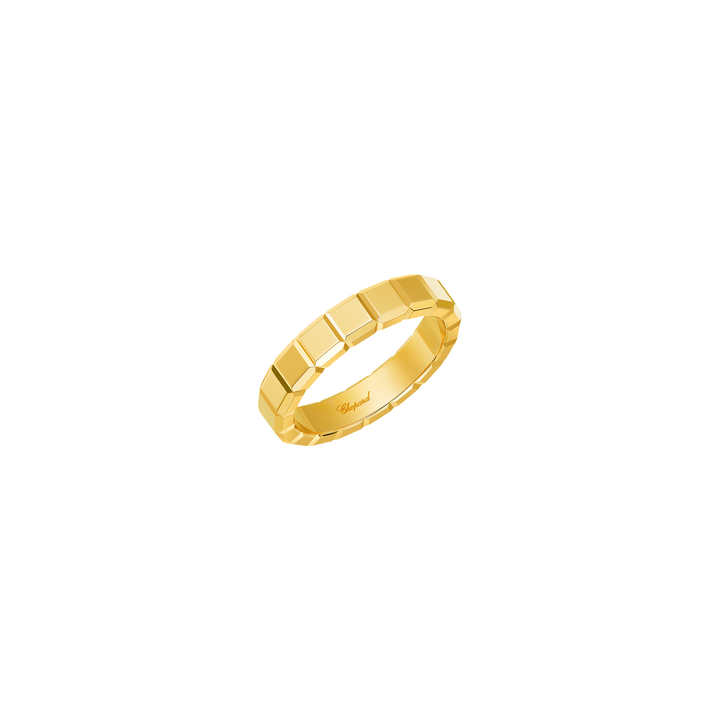 Chopard - Ice Cube Ring aus der Ice Cube Kollektion mit der Referenz 829834-0010 aus Gelbgold bei Juwelier Krebber