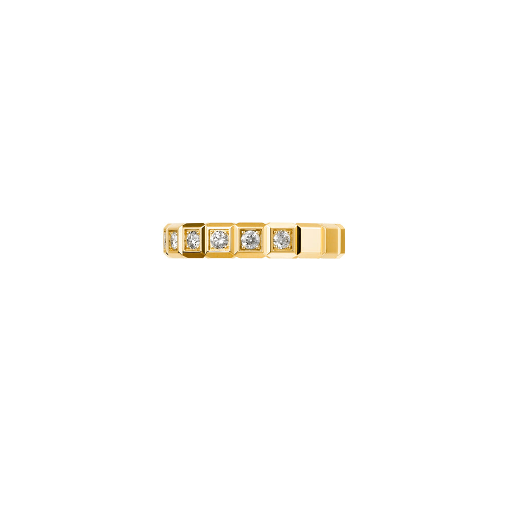 Chopard IceCube Ring 829834-0039 aus Gelbgold und Diamanten