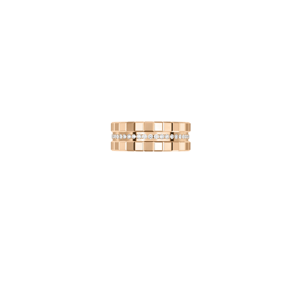 Chopard Ring Ice Cube 827005-5040 aus Roségold und Diamanten
